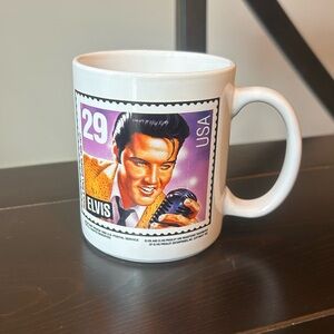 Vintage Elvis Presley Coffee Mug